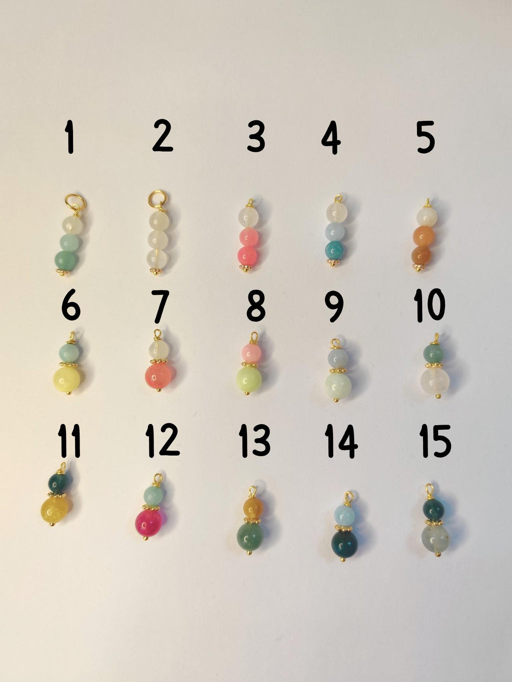 Make your own charm hoop earrings | micro crochet flowers | gemstone charms | personalised jewelry | golden hoops