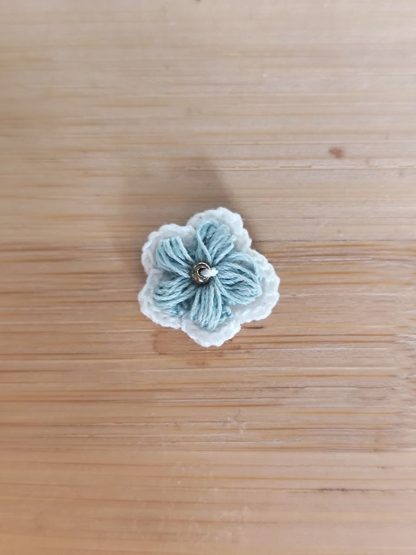 Puff Flowers Earrings | Handmade Crochet Floral Jewelry | Made to order – Bild 8