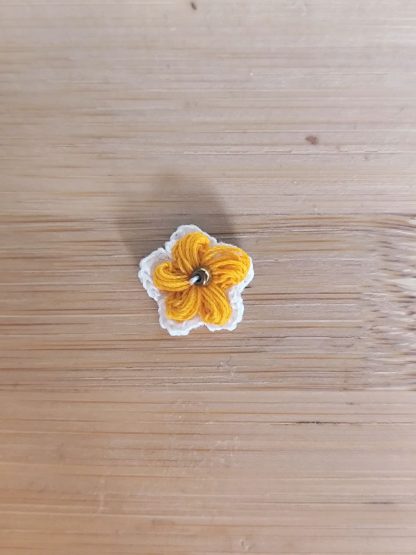 Puff Flowers Earrings | Handmade Crochet Floral Jewelry | Made to order – Bild 11