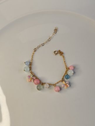 Bubble gemstone bracelet