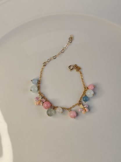 Bubble gemstone bracelet